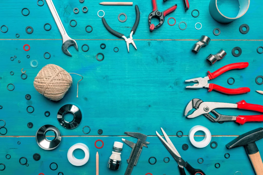 Immagine con strumenti di lavoro