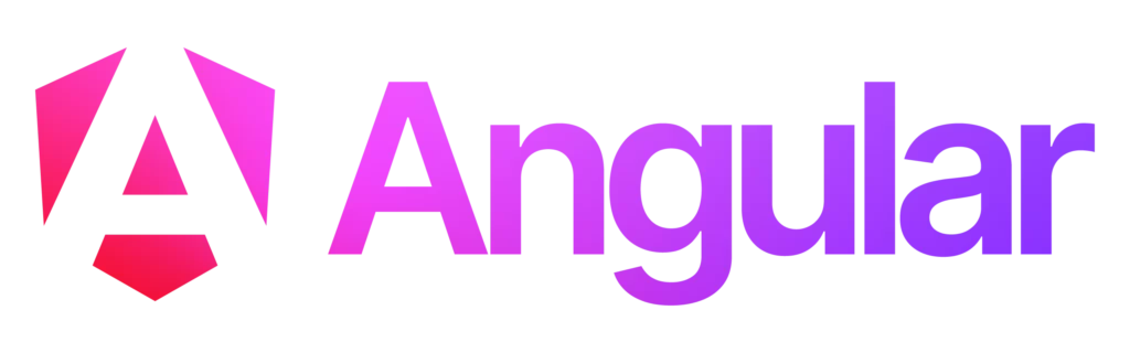 Logo Angular gradient